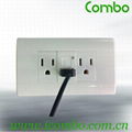 US type electric socket with USB