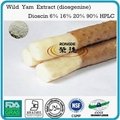 Wild Yam Extract   Dioscin powder 6%  16%  20%  95%   3