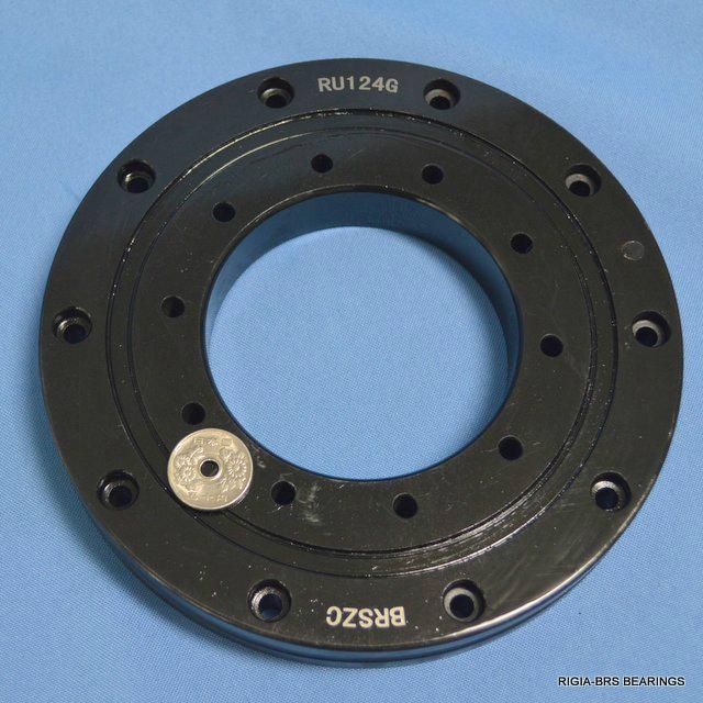 Cross Roller Bearing with mounting hole RU85,RU124 BRSZC/RIGIA