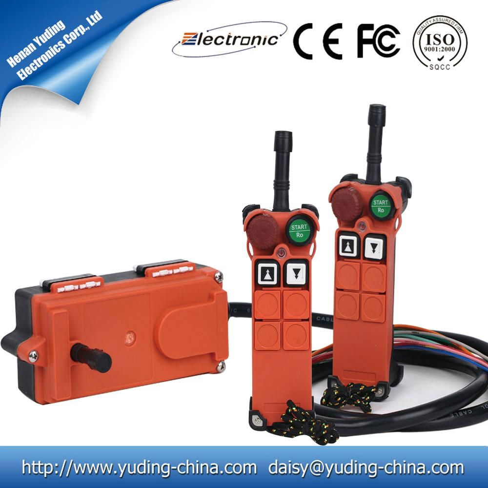 F21-2D-2TX Dual transmitter remote control for Mobile crane