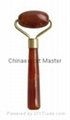 Small Red Agate Massage Roller 1