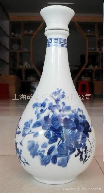 上海陶瓷酒瓶 5