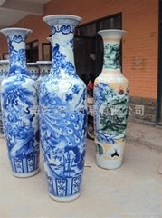 上海陶瓷大花瓶