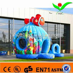 2014 hot sale golden fish inflatable