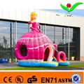 2014 beautiful inflatable bouncy castle