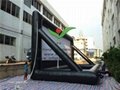 Inflatable outdoor movie screen 1