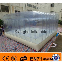 Inflatable Transparent bouncer tent