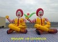 New double inflatable McDonald's cartoon