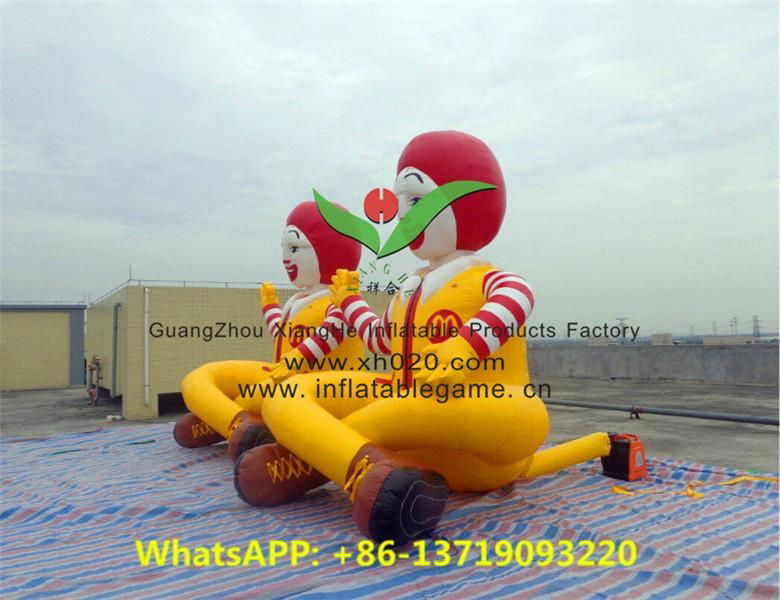 New double inflatable McDonald's cartoon characters balloons 3