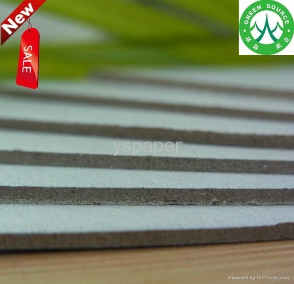 1mm to 3mm thick laminated grey chip board 4