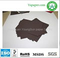 Virgin pulp brown colour paper