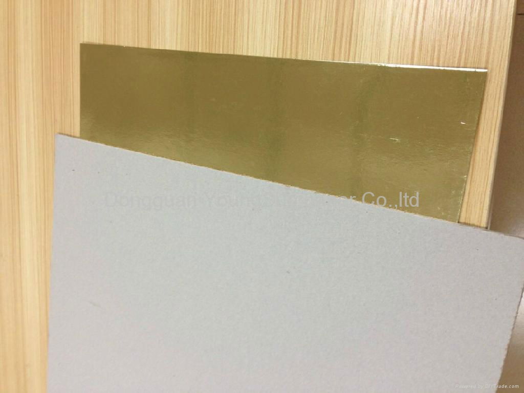 2.5mm thick golden cake board  3