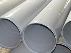 Large diameter coating plastic steel