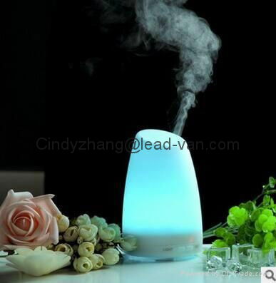 7 Colors Changing LED Light Ultrasonic Aroma Humidifier Essential Oil Diffuser