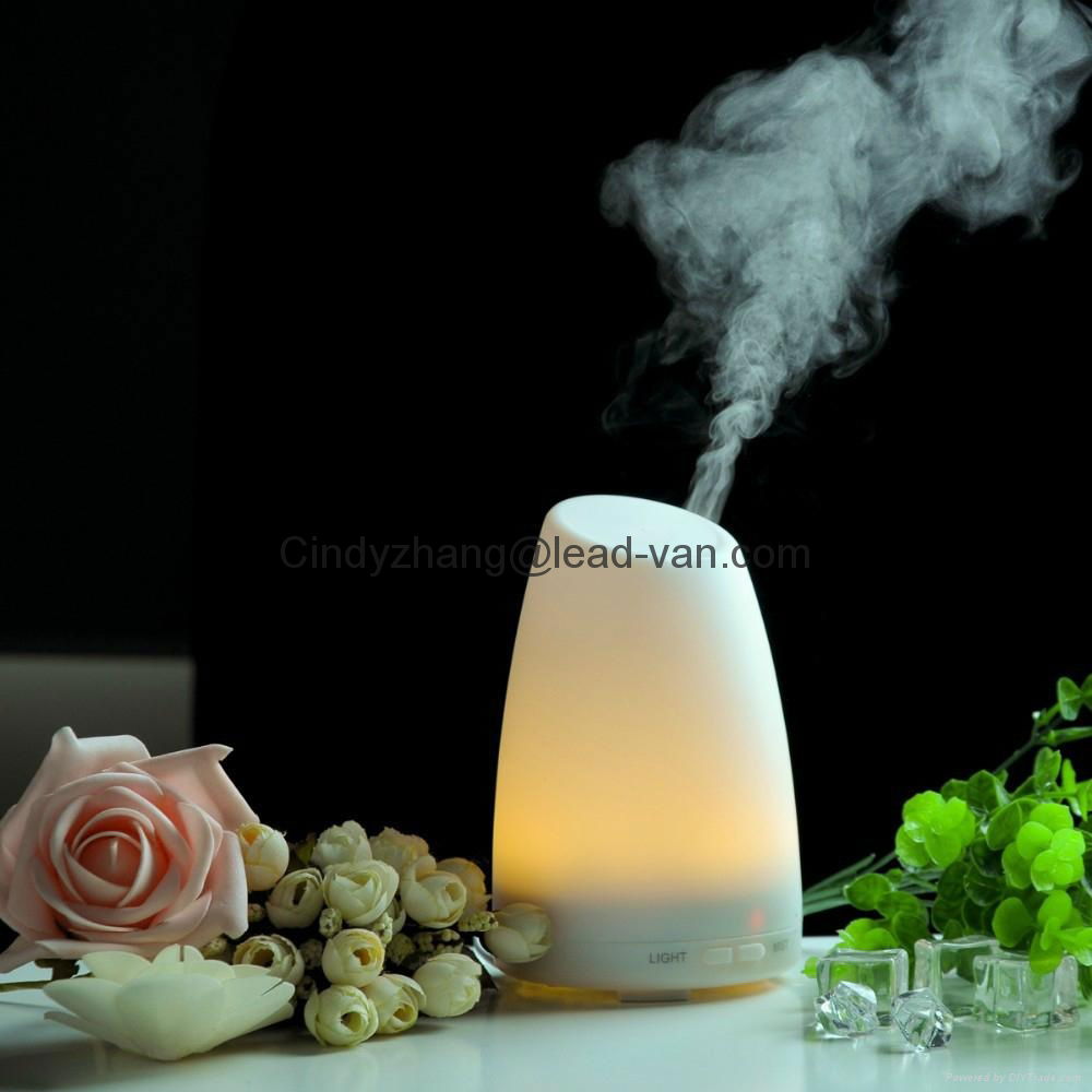 7 Colors Changing LED Light Ultrasonic Aroma Humidifier Essential Oil Diffuser 4