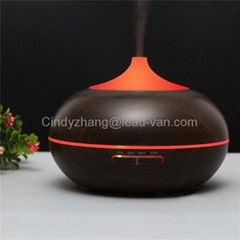 Dark Wood Grain 300ML Anion Ultrasonic Aromatherapy Aroma Diffuser