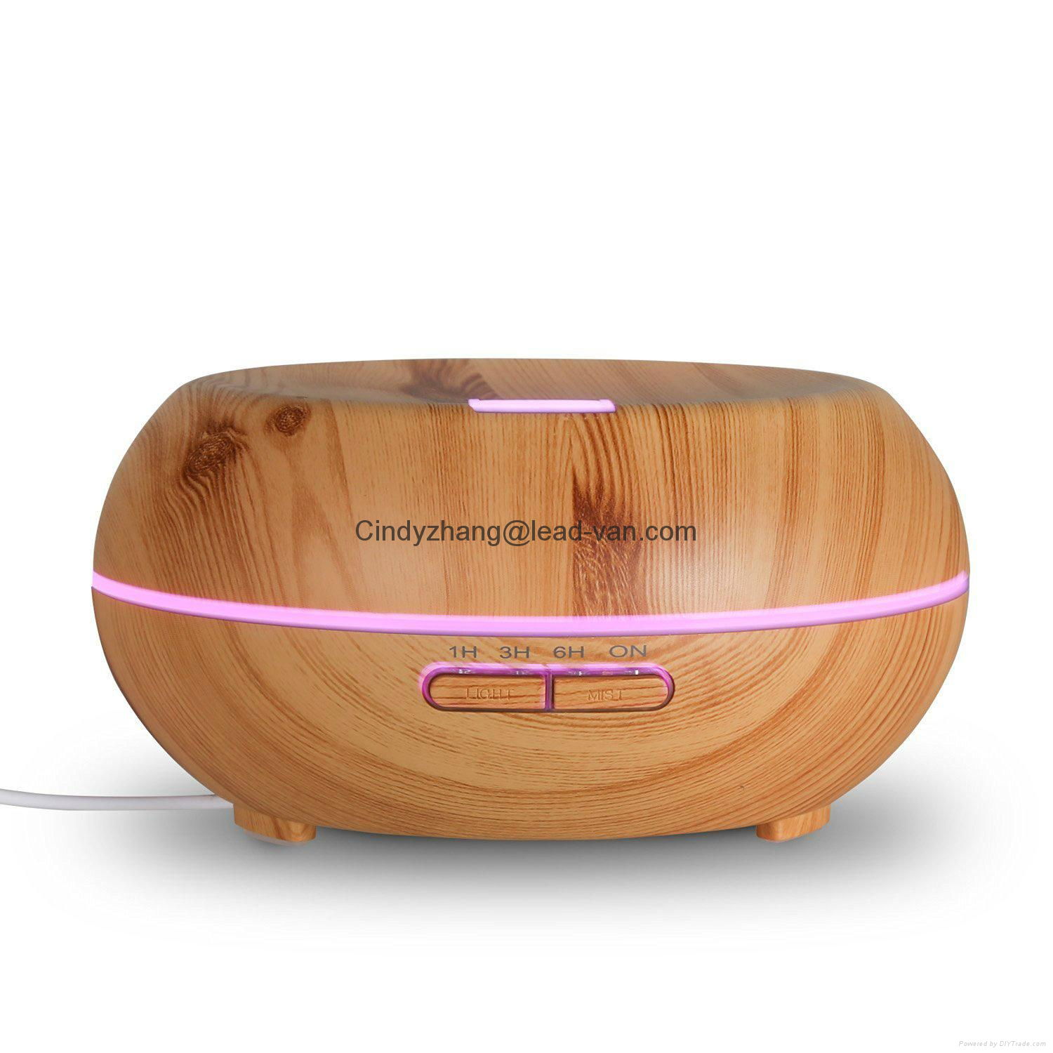 hot sale 200 ml wooden aroma diffuser wholesale essential oil diffuser 4