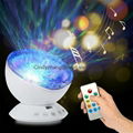 Remote Control Night Light Upgraded Ocean Wave Light Projector 