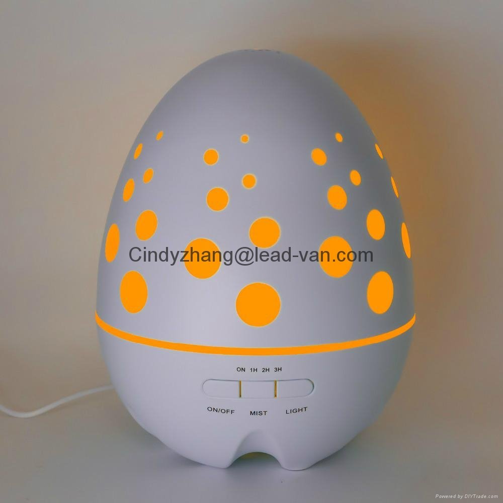 New Hot Sale Egg Design Wooden Aromatherapy Essential Oil Diffuser 3