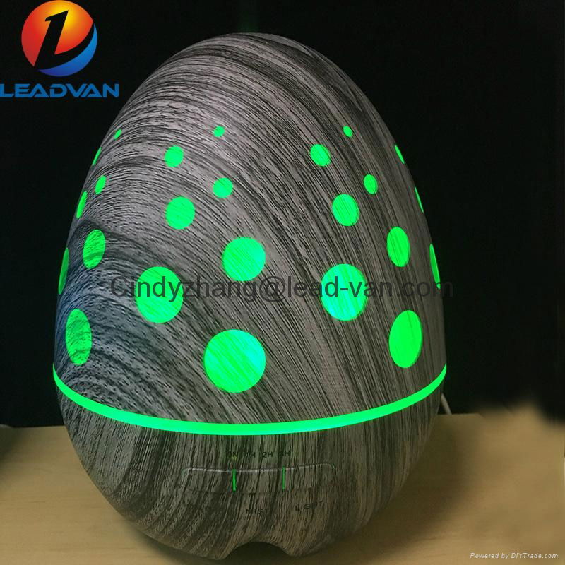 New Hot Sale Egg Design Wooden Aromatherapy Essential Oil Diffuser