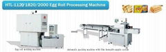 Egg roll processing machine