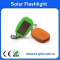 3 led plastic solar light with keychain for promotion 2
