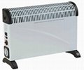 3 heating power convection heater with timer &turbo