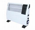 wall-mounted convector heater with