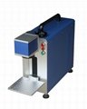 10w metal logo fiber laser marking machine 2