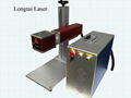 10w metal logo fiber laser marking machine 5