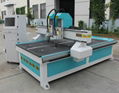  Two heads woodworking cnc router with vacuum table  2