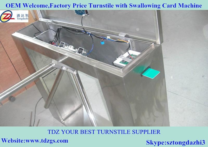 Bridge automatic tripod turnstile for ESD test 3