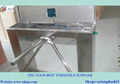 High quality 304 stainless steel tripod turnstile for enterprise entrance 4