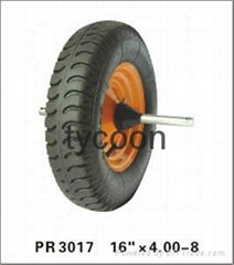 eco-friendly pneumatic wheelbarrow wheel cart wheel 16 inch 4.00-8