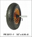 eco-friendly pneumatic wheelbarrow wheel cart wheel 16 inch 4.00-8 6