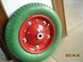 pneumatic rubber wheel  3.00-8  with TUV certification 1