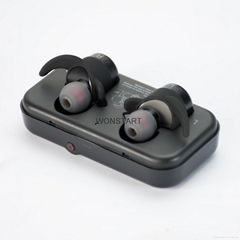 New No Wire Twins TWS True Wireless Earbdus Noise Reduction Build in HD Mic