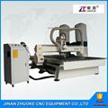 Rack Transmission Wood Furniture CNC Router Engraving Cutting Machine 1500*2500m 3