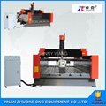 Heavy Duty 4 Axis Stone Engraving Cutting Machine CNC Stone Router ZK-1325 1300* 2