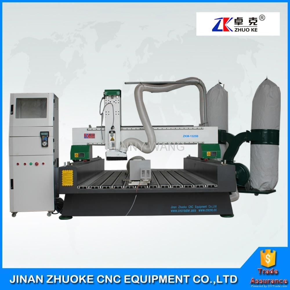 1300*2500mm CNC Router Engraver Wood 1325 With 450mm Z Height 3.7Kw Air Cooling  3