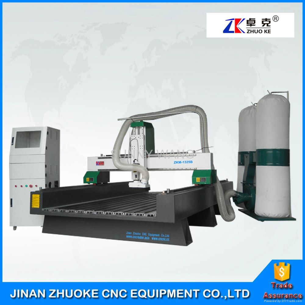 1300*2500mm CNC Router Engraver Wood 1325 With 450mm Z Height 3.7Kw Air Cooling  5