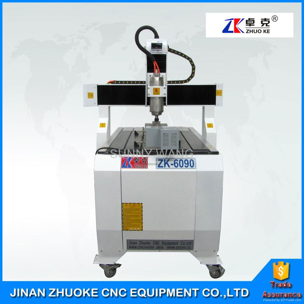 Small CNC Milling Machine CNC Router 6090 With 4 Axis Mach3 Control System 600*9 2