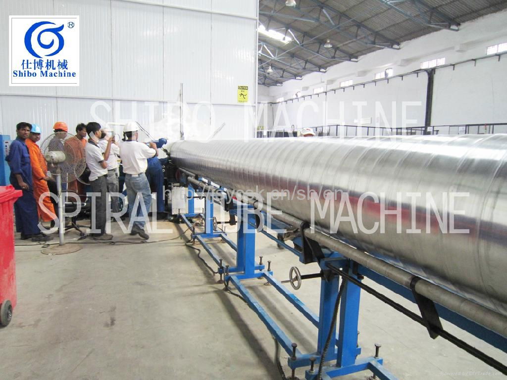 Ventilation tube making machine