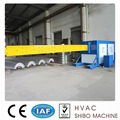 Flat oval duct forming machine