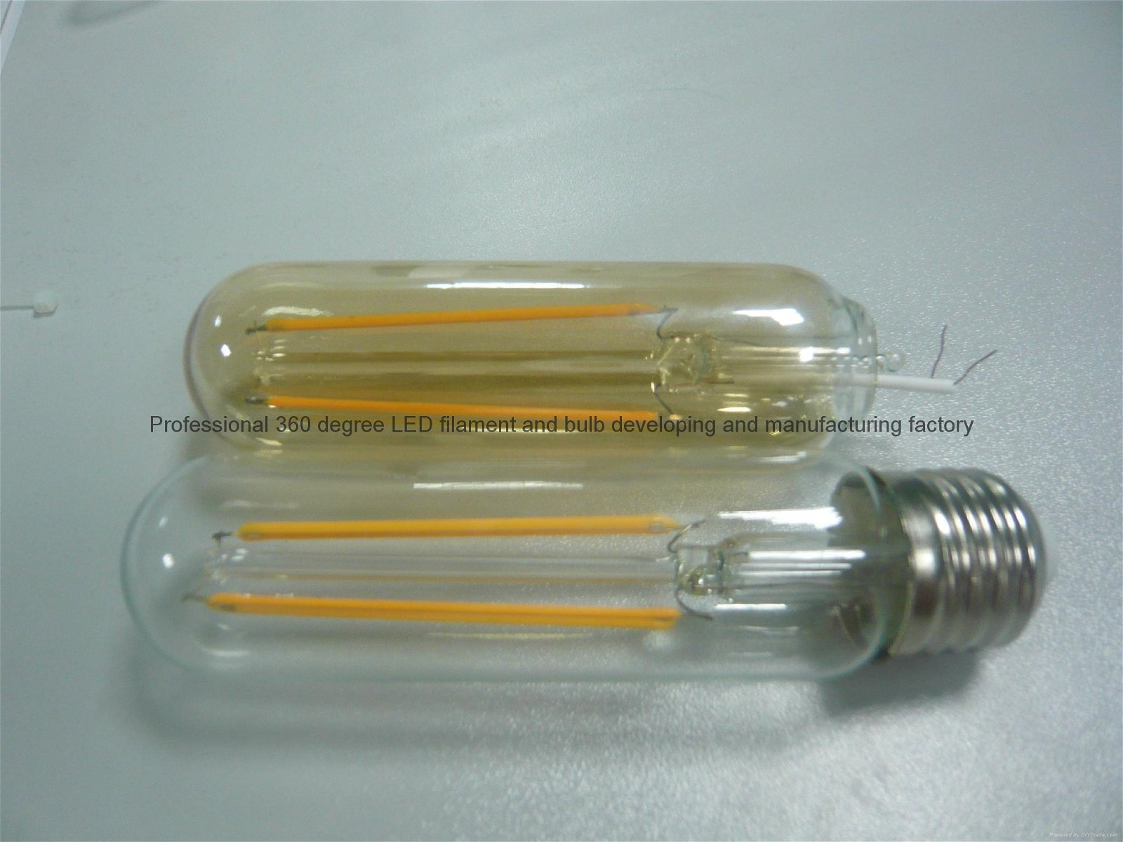 edison bulb, high quality tubular led filament bulb T30 2-6W E27 5