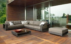 poly rattan sofa set