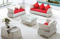 wicker sofa set 1