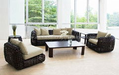 rattan sofa set