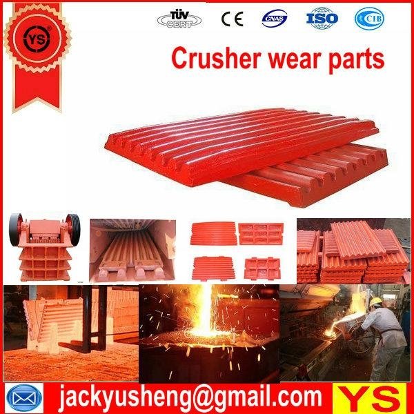 Manganese Jaw Crusher Spare Parts