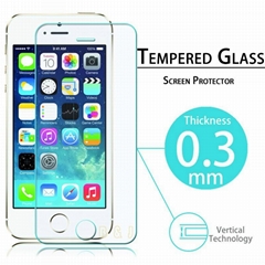 Premium Tempered Glass Screen Protector for iPhone5 5S 5C Protective Film